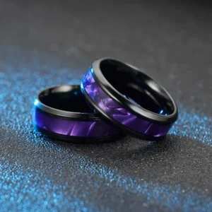 Bague en titane