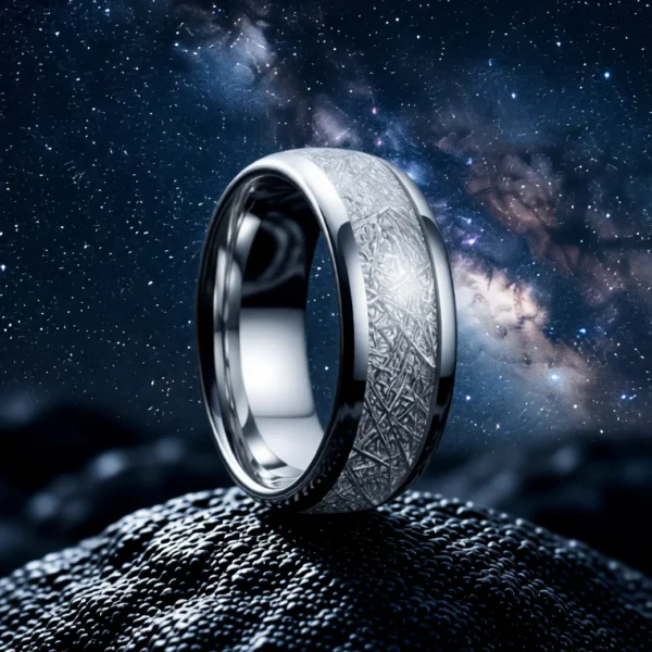 Bague Meteora finition Argent en situation