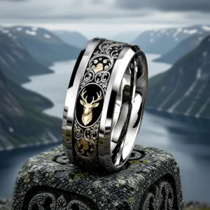 Bague Totem finition Cerf en situation